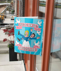Raambord Bruidspaar