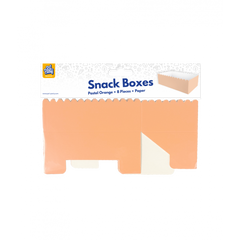 Snack Box Pastel Oranje 8 Stuks