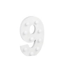 9 Licht Cijfer