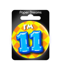 I'm 11 Button 11 Jaar