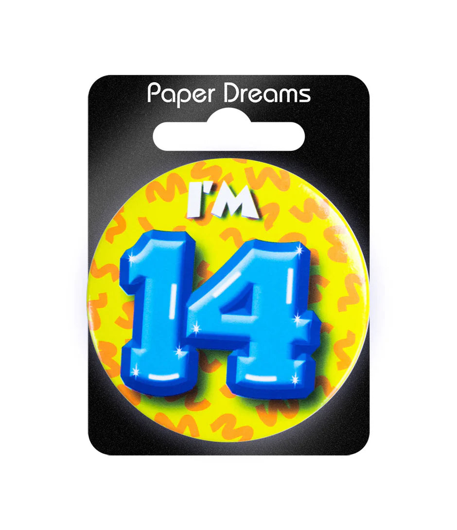 I'm 14 Button 14 Jaar