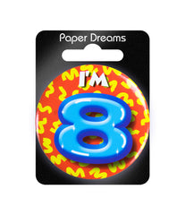 I'm 8 Button 8 Jaar