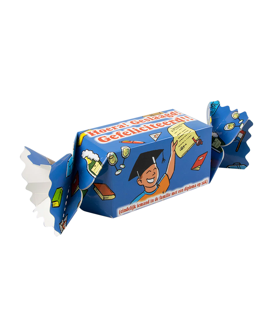 Geschenkdoosje School Geslaagd