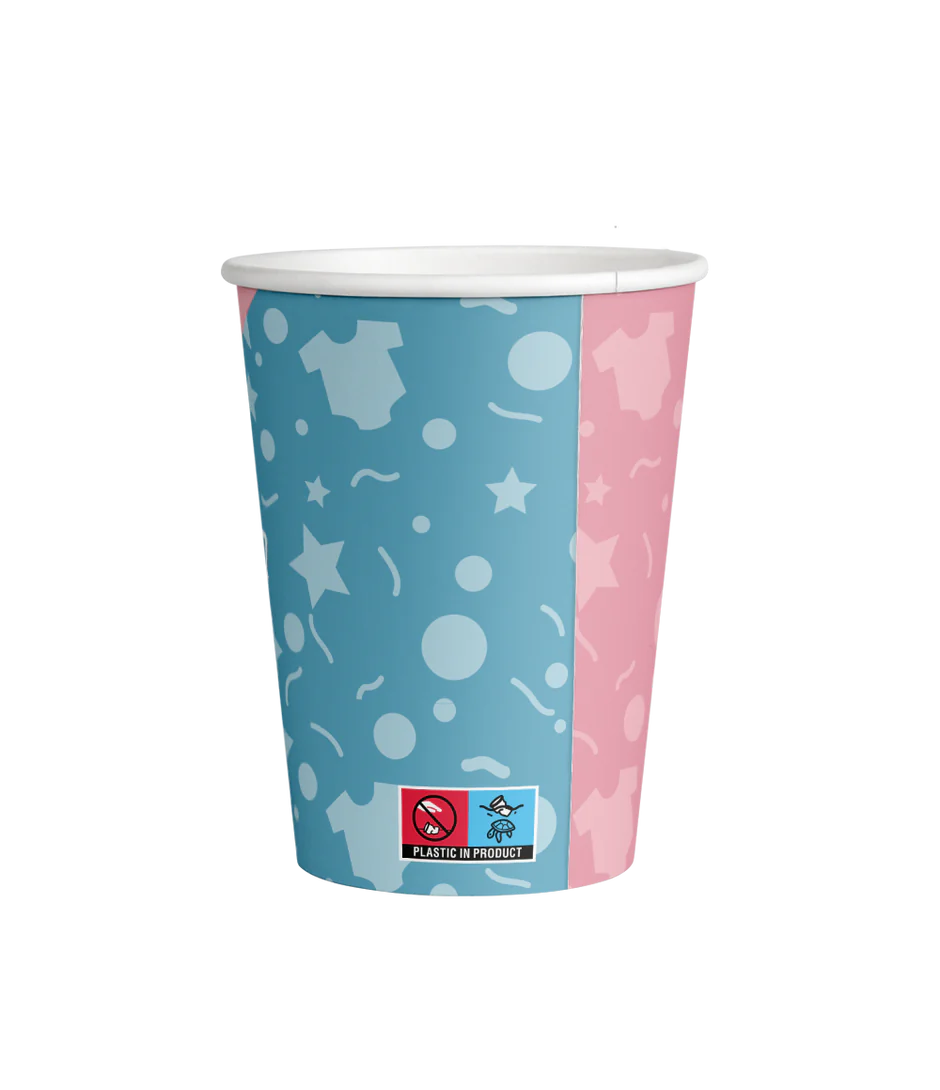 Gender Reveal Bekers 8st