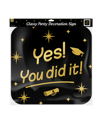 Geslaagd Deurbord You Did It
