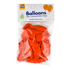 Ballonnen Oranje 10 Stuks
