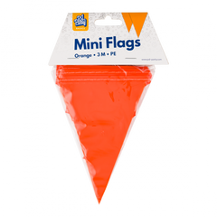 Mini Vlaggenlijn Oranje 3m