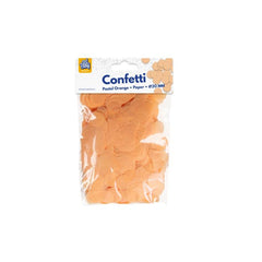Papieren Confetti Pastel Oranje