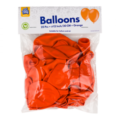 Ballonnen Oranje 25 Stuks