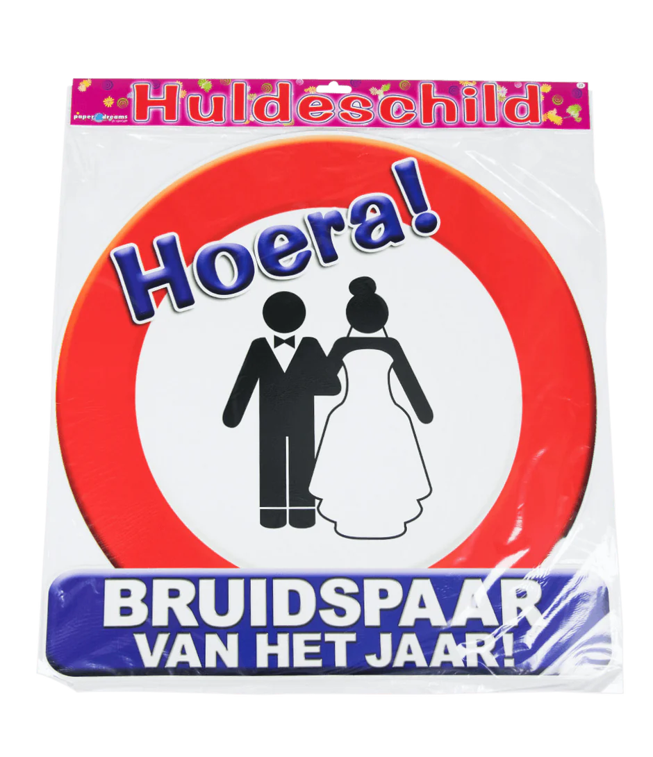 Deurbord Bruidspaar van het Jaar