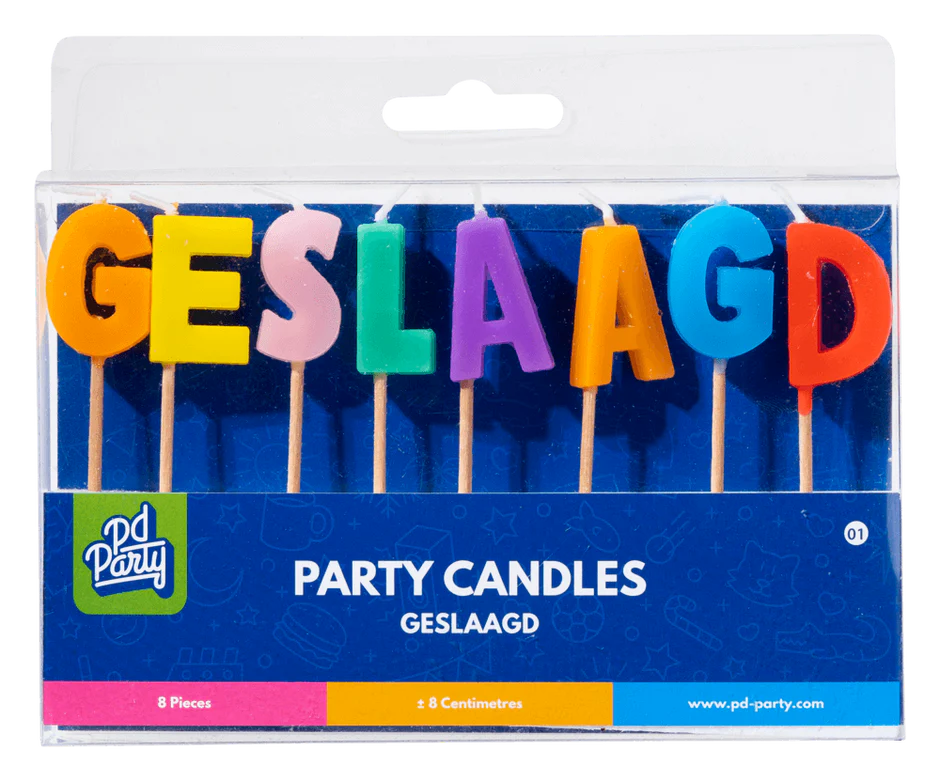 Geslaagd Kaarsen