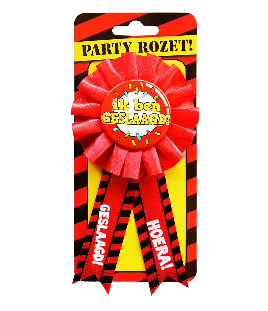 Rozet Ik Ben Geslaagd