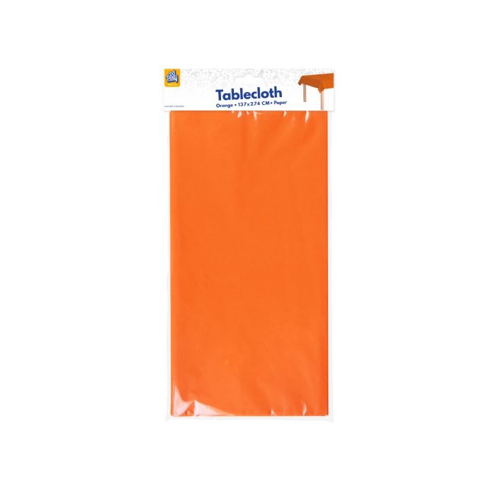 Papieren Tafelkleed Oranje 274cm