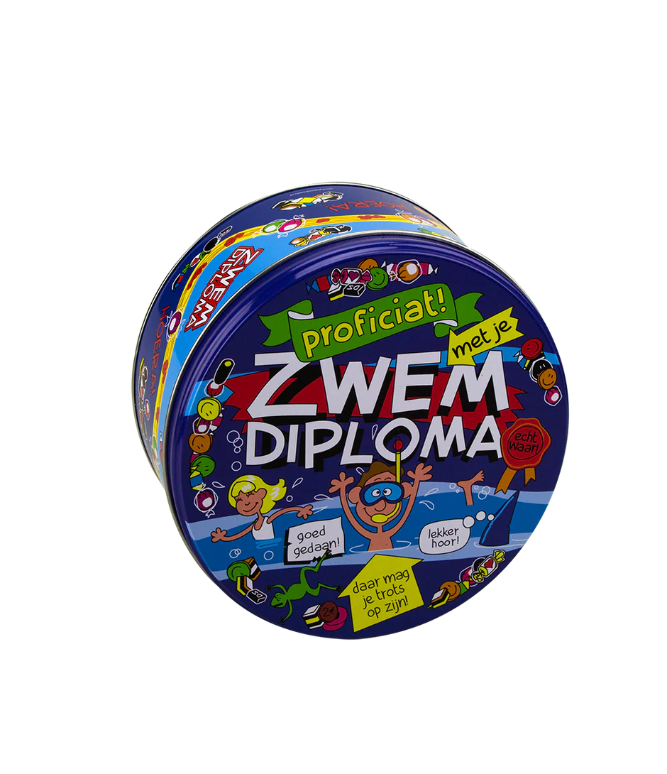 Snoeptrommel Zwemdiploma