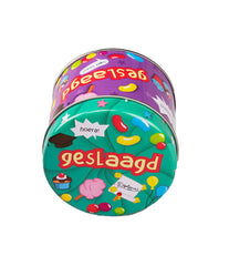 Snoepblik Geslaagd School