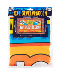 Verjaardag Gevelvlag Van Harte Gefeliciteerd