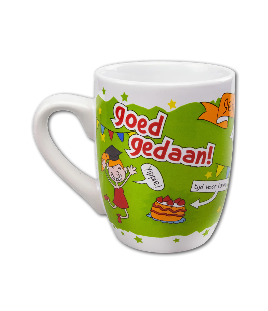 Mok Geslaagd Goed Gedaan