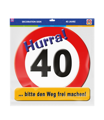 Deurbord 40 Jahre