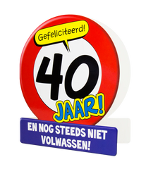 Verjaardagskaart 40 Jaar