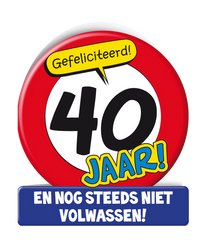 Verjaardagskaart 40 Jaar