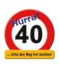 Deurbord 40 Jahre