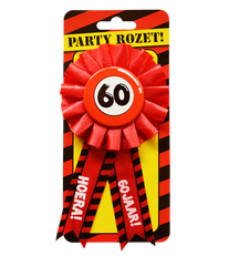 Rozet Hoera Hoera 60 Jaar