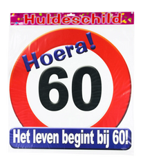 Deurbord 60 Jaar