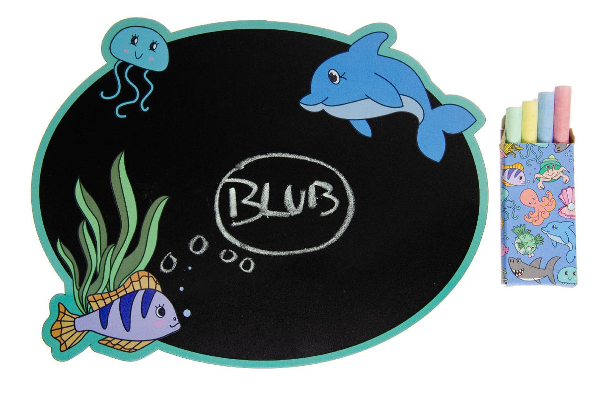 Bord met Krijt Zeedieren