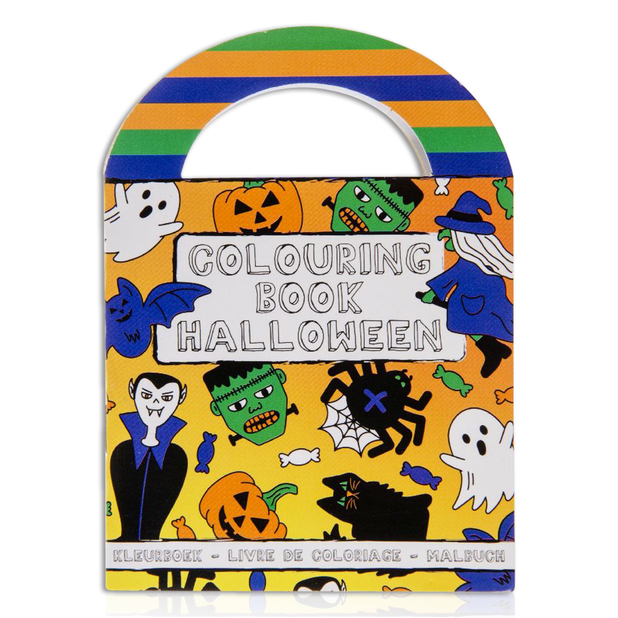 Kleurboekje Halloween met Stickers