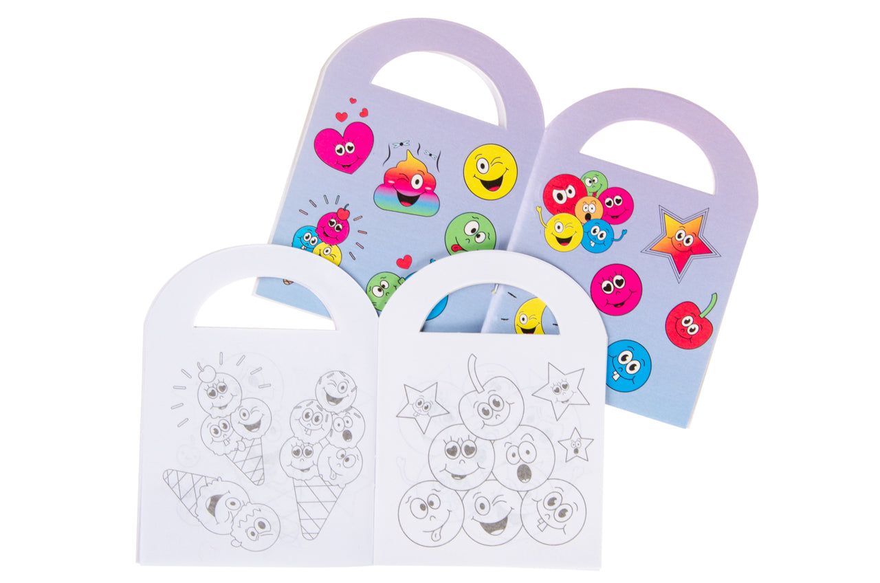 Kleurboekje Smiley met Stickers