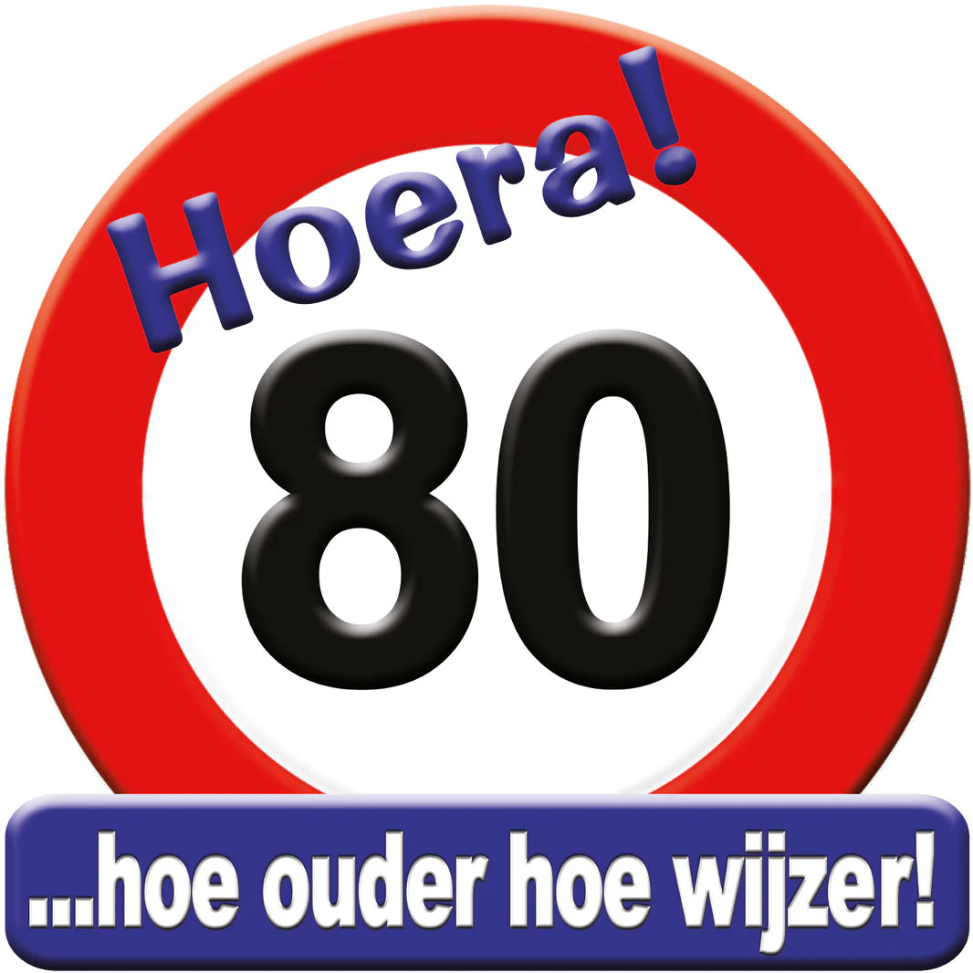 Deurbord 80 Jaar