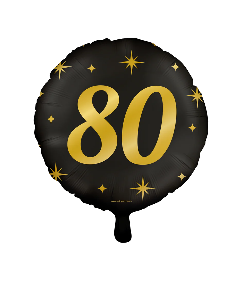 Helium Ballon 80 Jaar