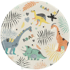 Dino Roars Borden 23cm | 8 stuks