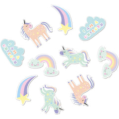 Unicorn & Rainbows Tafel Confetti 45st