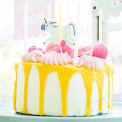 Unicorn & Rainbows Taart Kaarsjes 11st