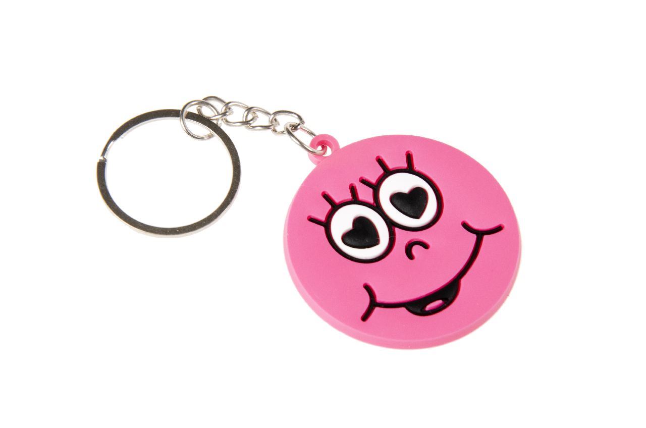 Sleutelhanger Smiley