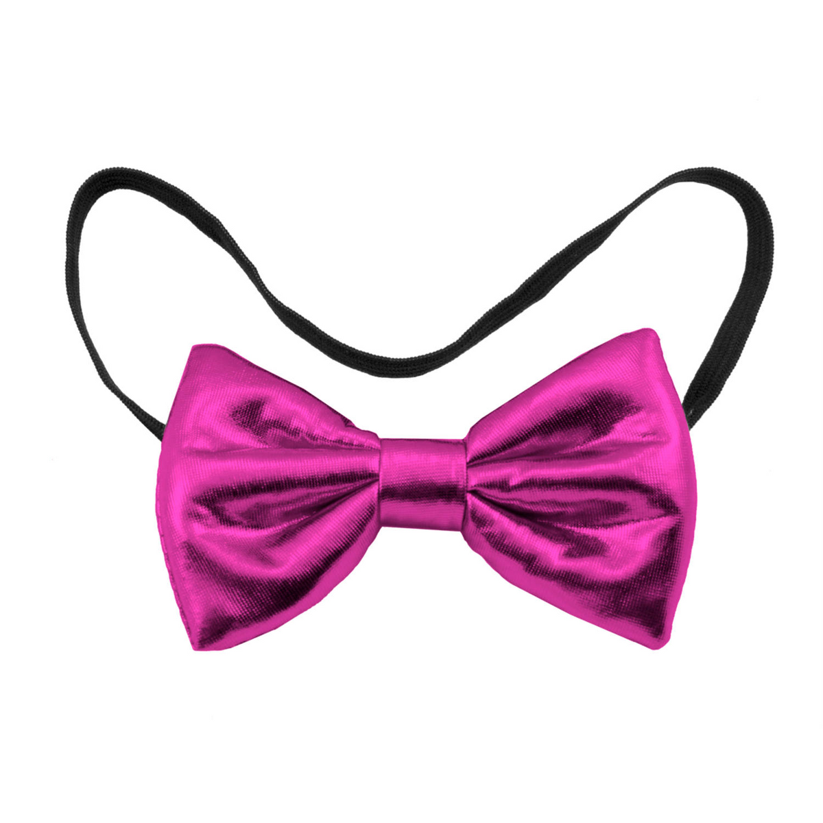 Strikje Metallic Magenta