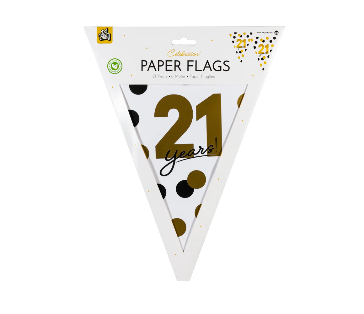 21 Jaar Slinger Papier 6m