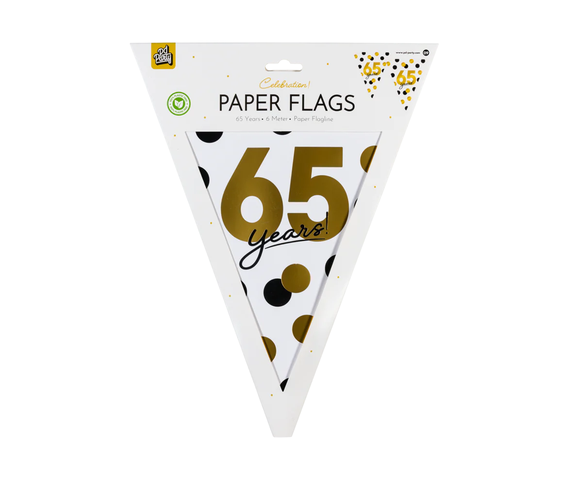 65 Jaar Slinger Papier 6m