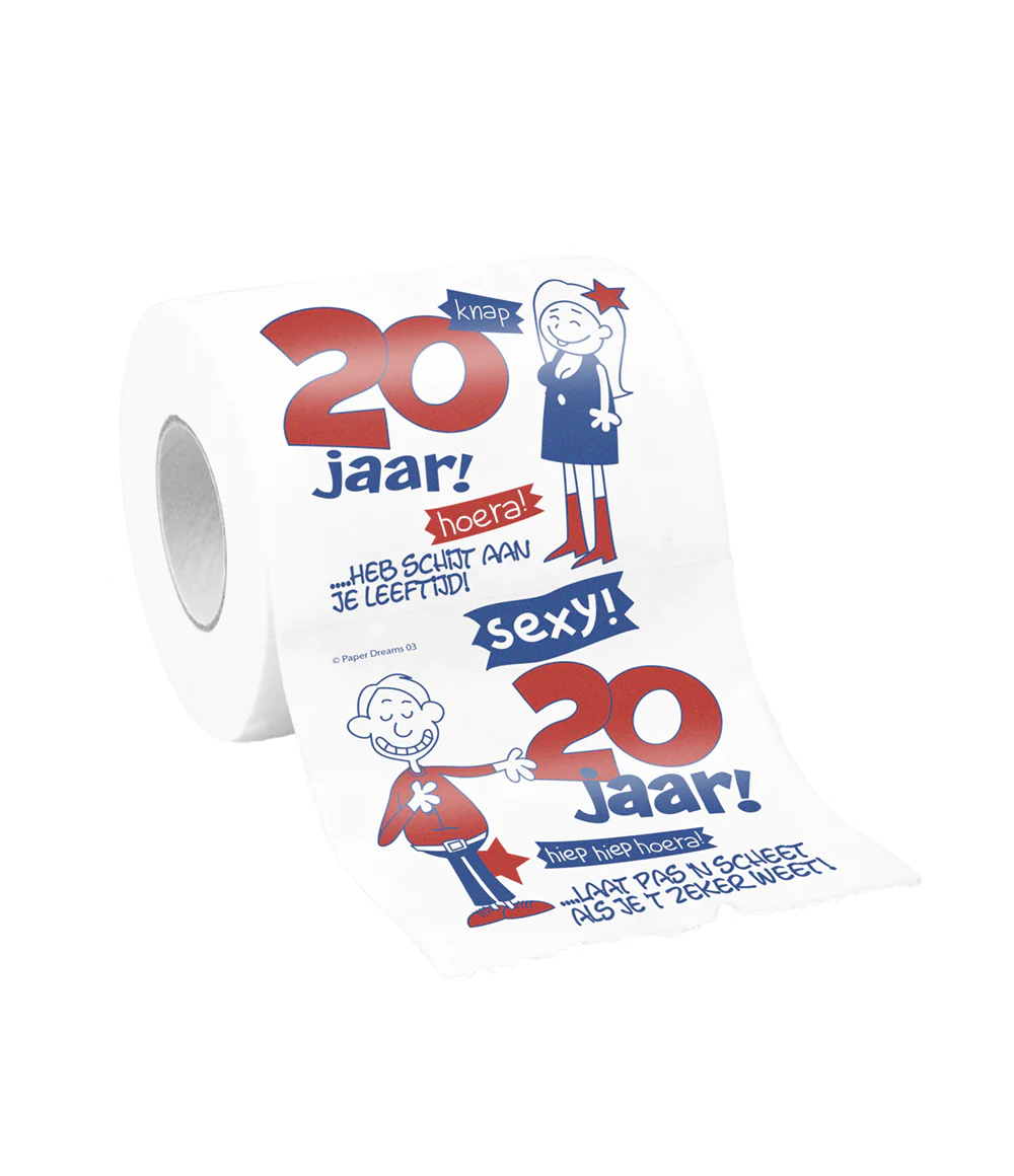 Toiletpapier 20 Jaar