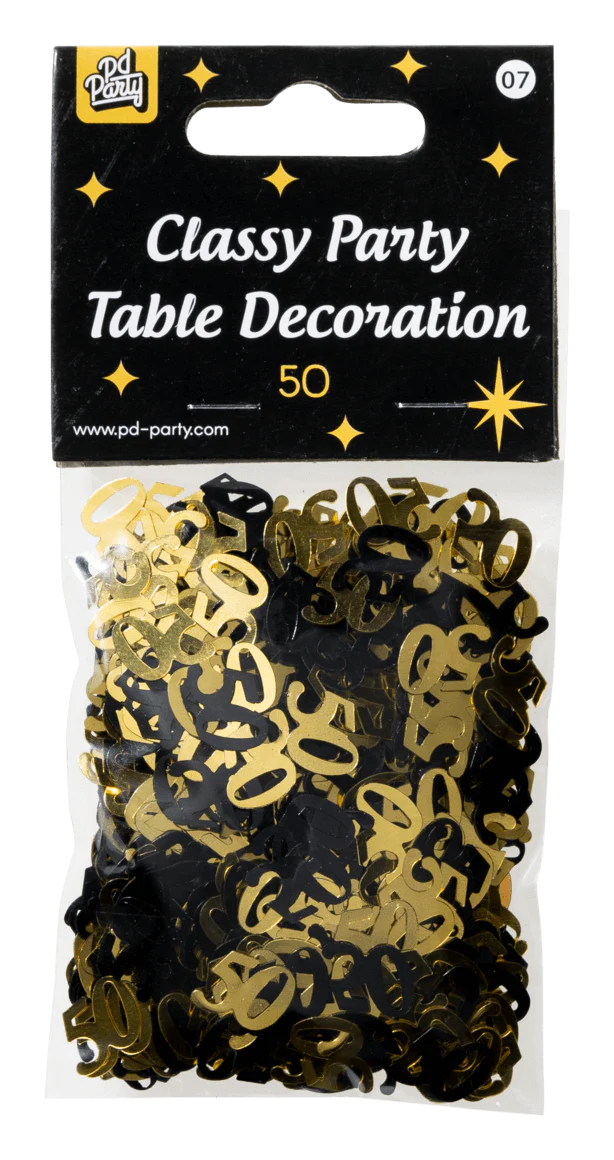 Tafelconfetti 50 Jaar 20gr