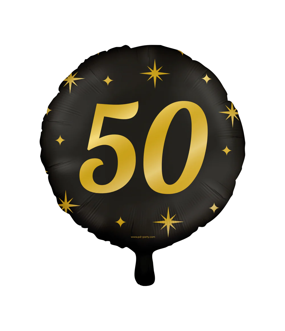 Helium Ballon 50 Jaar 30cm