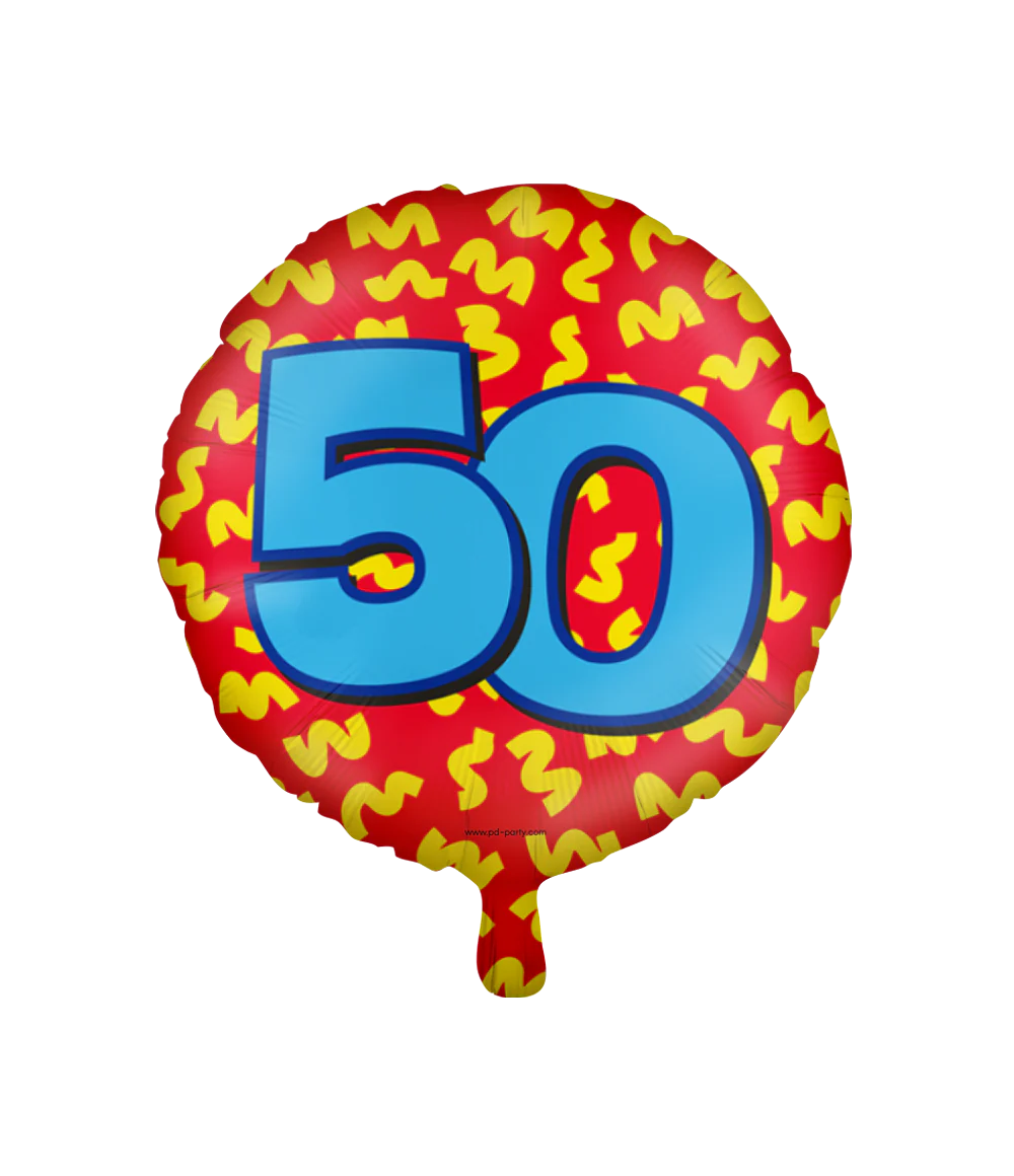 Helium Ballon 50 Jaar 46cm