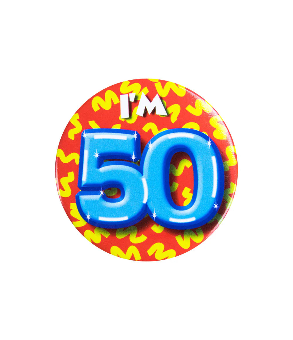 Button 50 Jaar 5,5cm