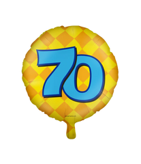 Helium Ballon 70 Jaar 46cm