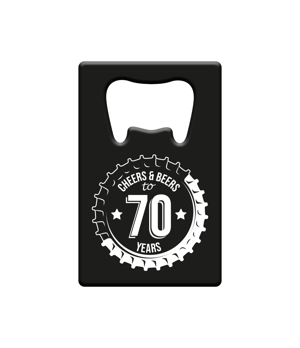 Bieropener 70 Jaar