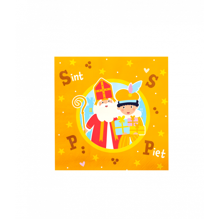 Servetten Sinterklaas 16 Stuks