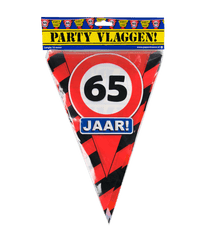 Slingers 65 jaar Verkeersbord 10m