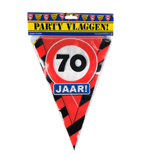 Slingers 70 jaar Verkeersbord 10m