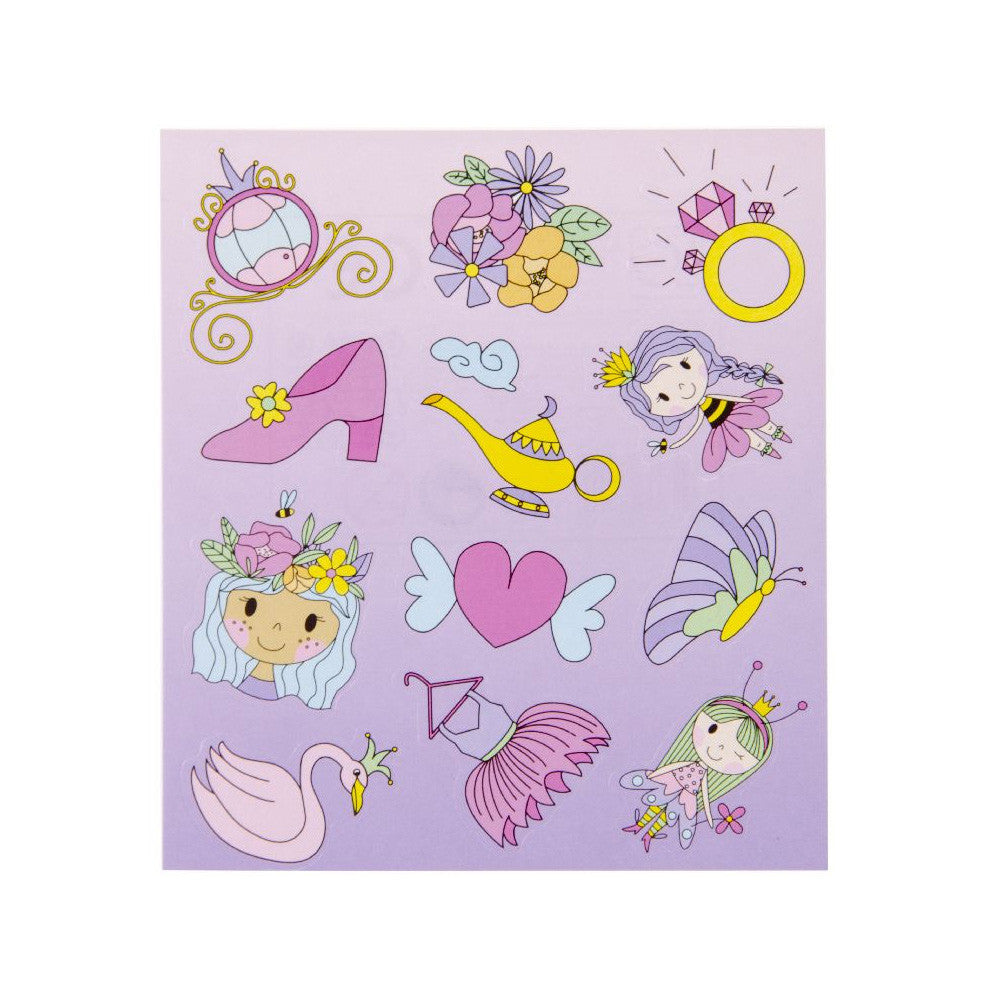 Stickervel Prinses